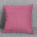 Sólido Simple funda de almohada de algodón Lino almohada decorativa Sala cojín fundas para sofá asiento housse de coussin ali-61239002